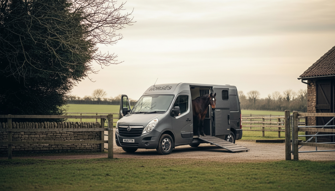 CW Horseboxes build